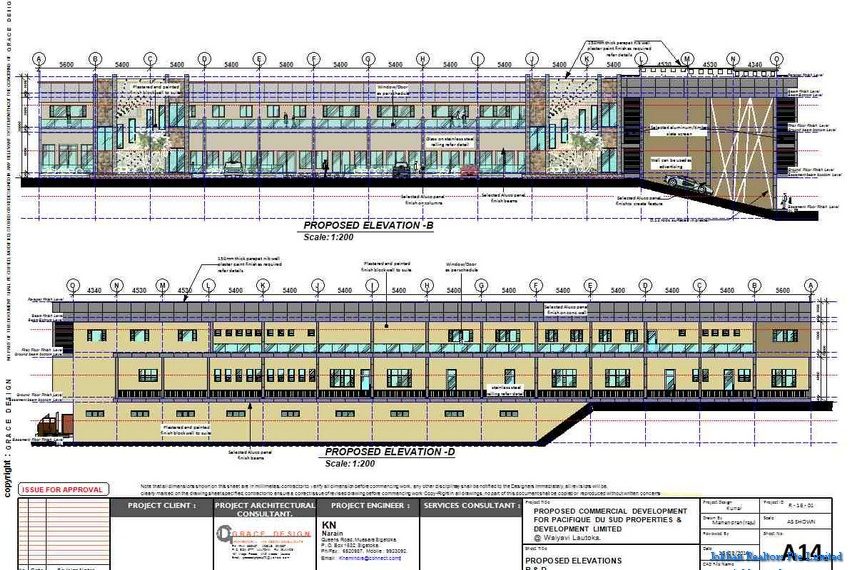 Complex Elevations c & d